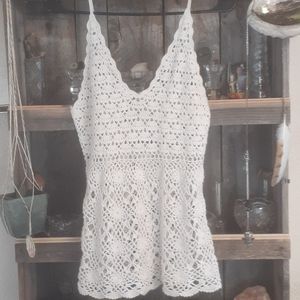 3/$15 Crochet tank top